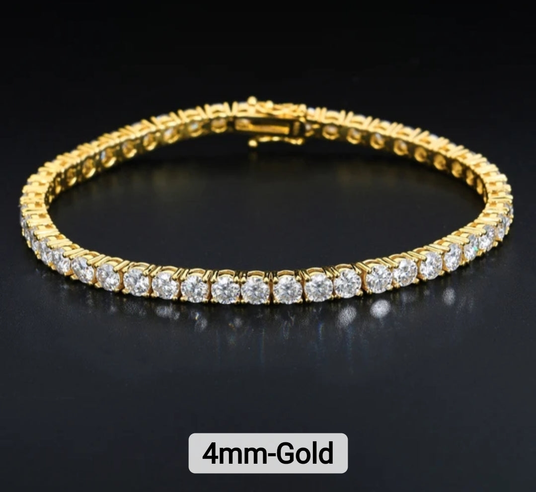 The Cleo Collection: Moissanite Tennis Bracelets