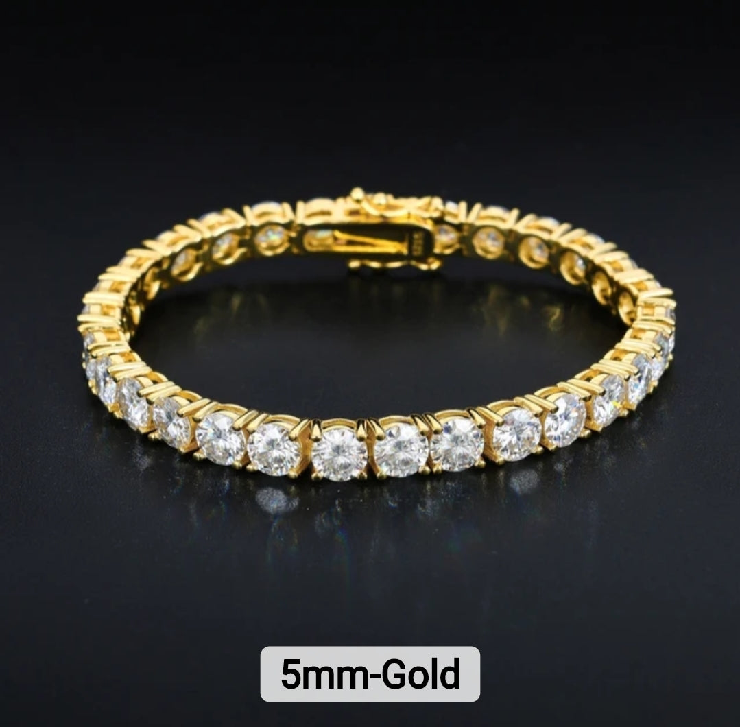 The Cleo Collection: Moissanite Tennis Bracelets