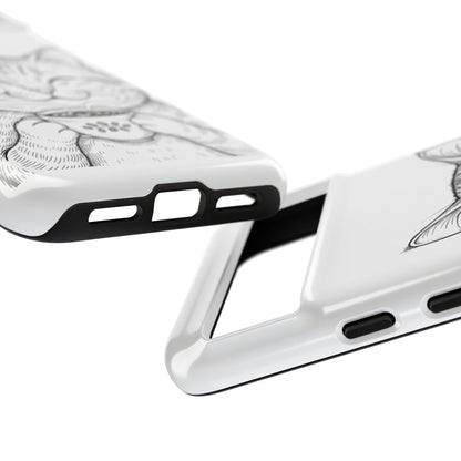 The Purrfectly Tough Coffee Cat Case — Cute Face, Zero Cracks.