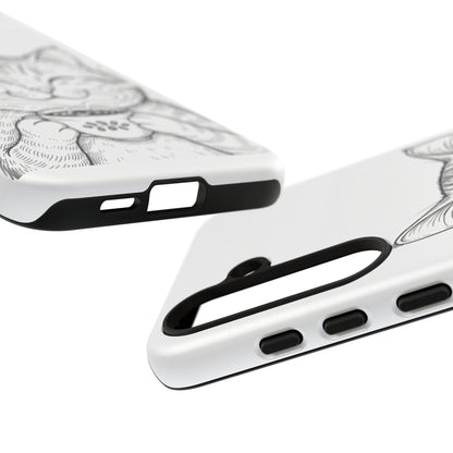 The Purrfectly Tough Coffee Cat Case — Cute Face, Zero Cracks.