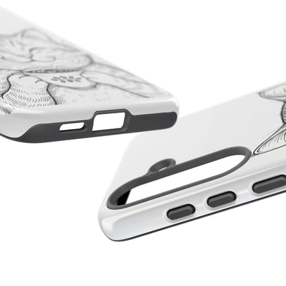 The Purrfectly Tough Coffee Cat Case — Cute Face, Zero Cracks.