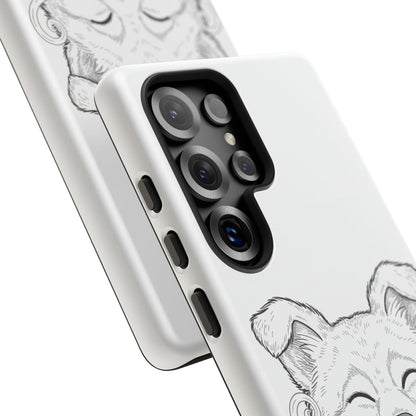 The “Pawsitively Tough” Phone Case