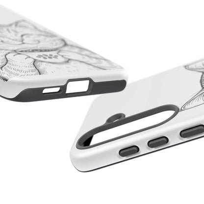 The Purrfectly Tough Coffee Cat Case — Cute Face, Zero Cracks.