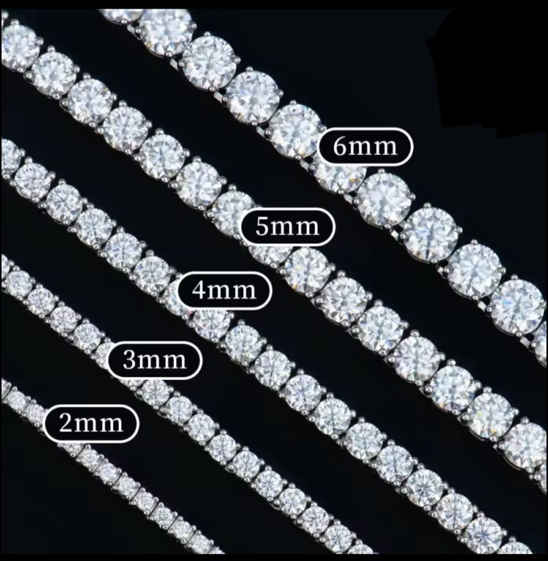 The Cleo Collection: Moissanite Tennis Bracelets