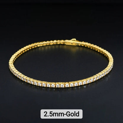 The Cleo Collection: Moissanite Tennis Bracelets